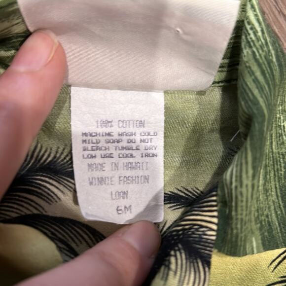 Winnie Fashion 100% Cotton Boy’s 6M Hawaiian 2 Piece Set Floral Made In Hawaii - Picture 4 of 8